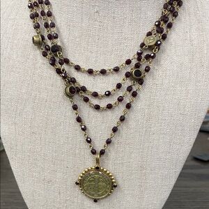 VSA designs San Benito Cross “Pax” Peace Upon You necklace